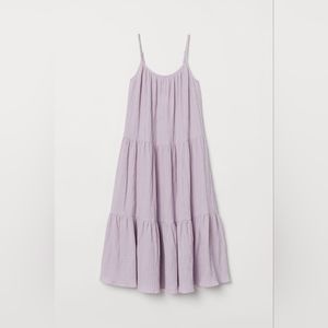 H&M Crinkled Cotton Dress